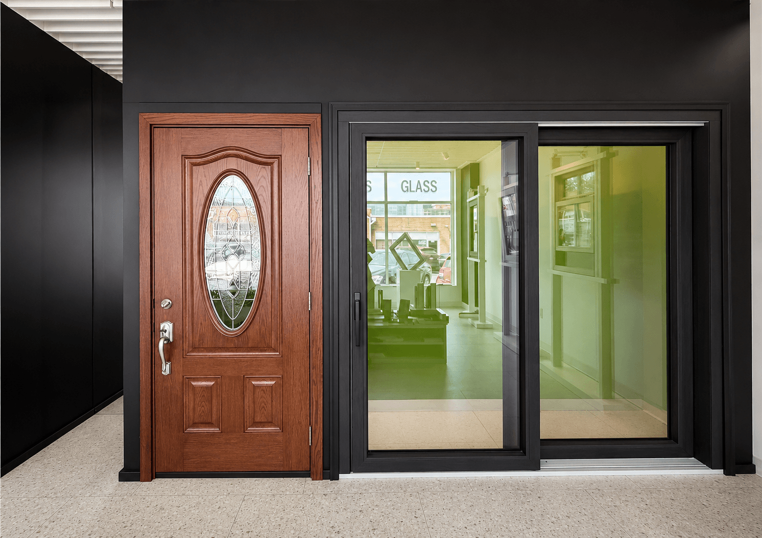 Entry & Patio Doors on display in our North Bethesda showroom