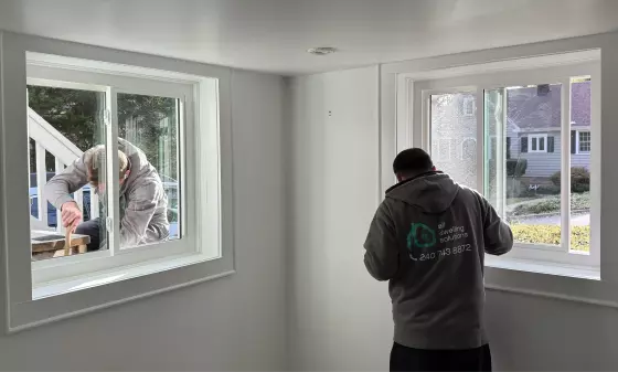Vinyl Slider Windows Replacement project photo.