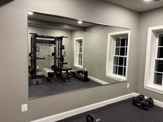 Mirror Installation project photo.