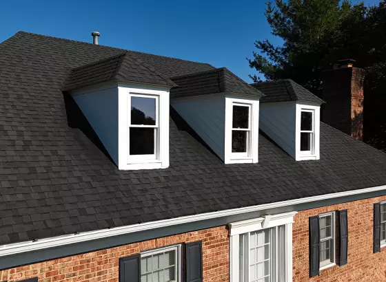 Dormer Window Sash Replacement and Glass Installation project main photo.