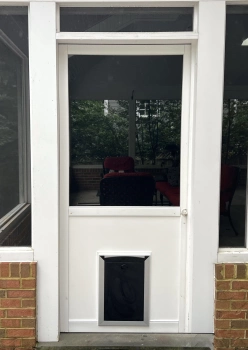 Pet Door Installation project photo.