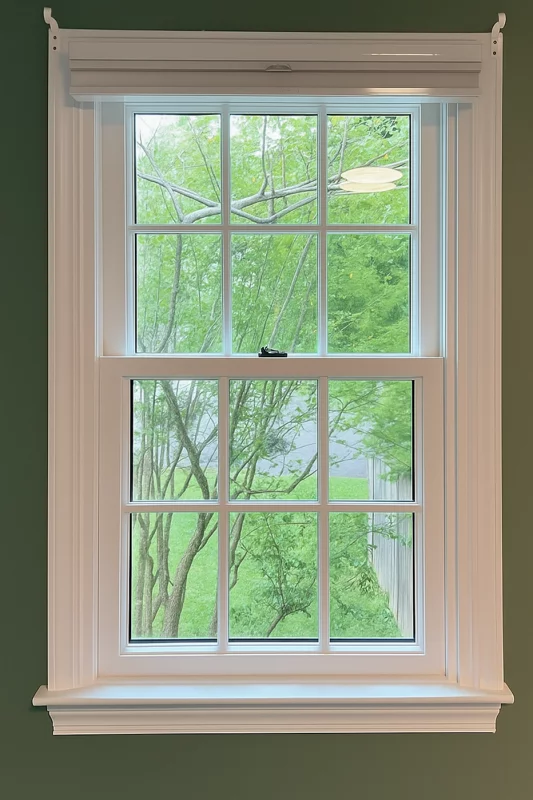 Vinyl Double-Hung Window Replacement gallery photo.