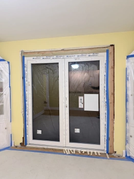 From Window to Elegant Oknoplast French Doors project photo.