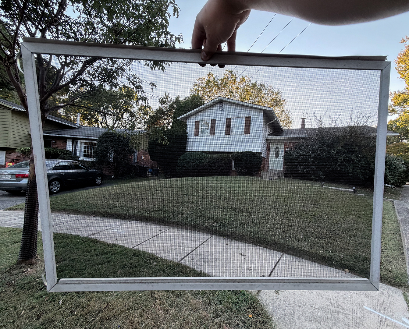 Window Screen Replacement after 0 photo.