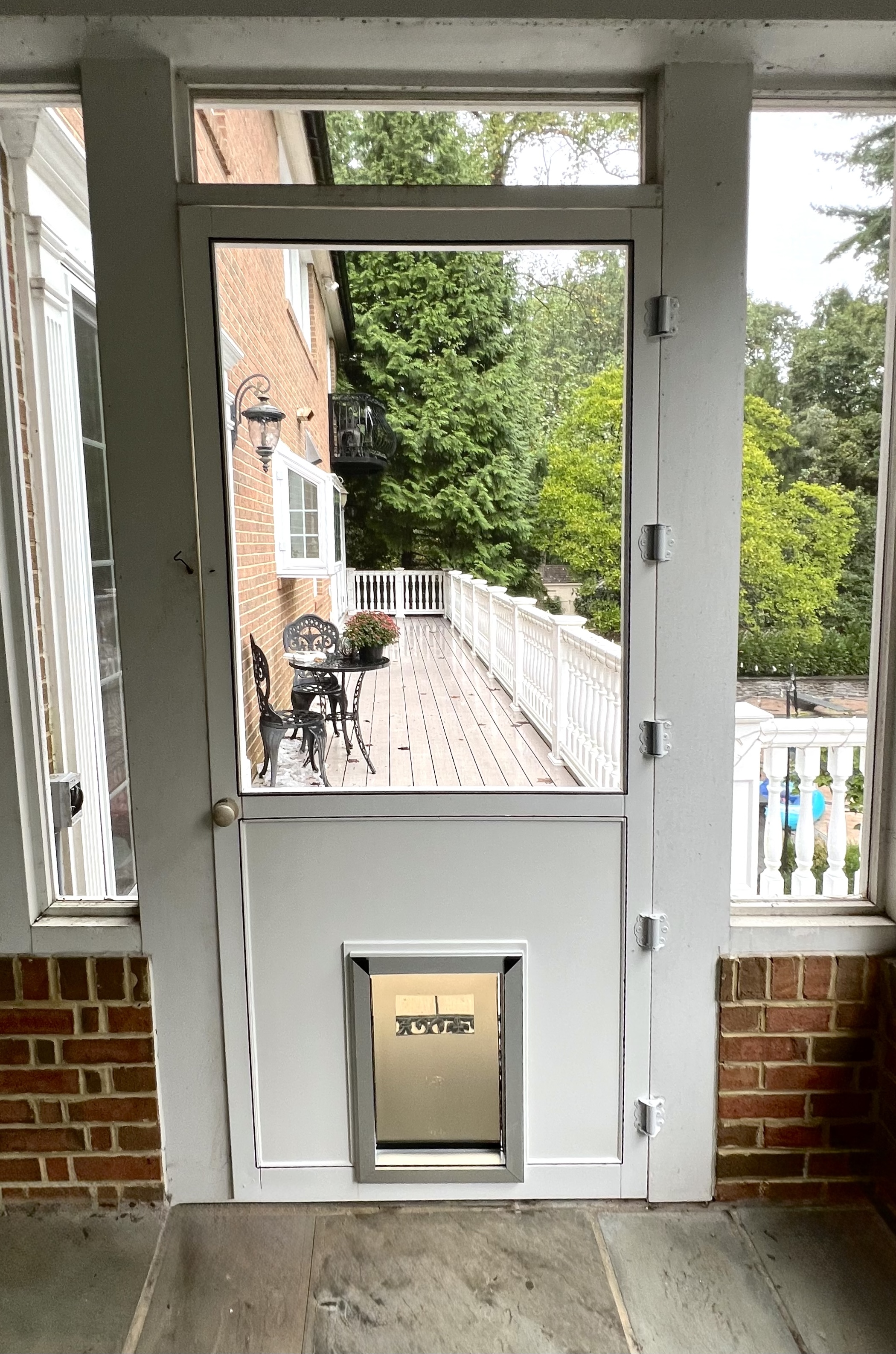 Pet Door Installation after 0 photo.