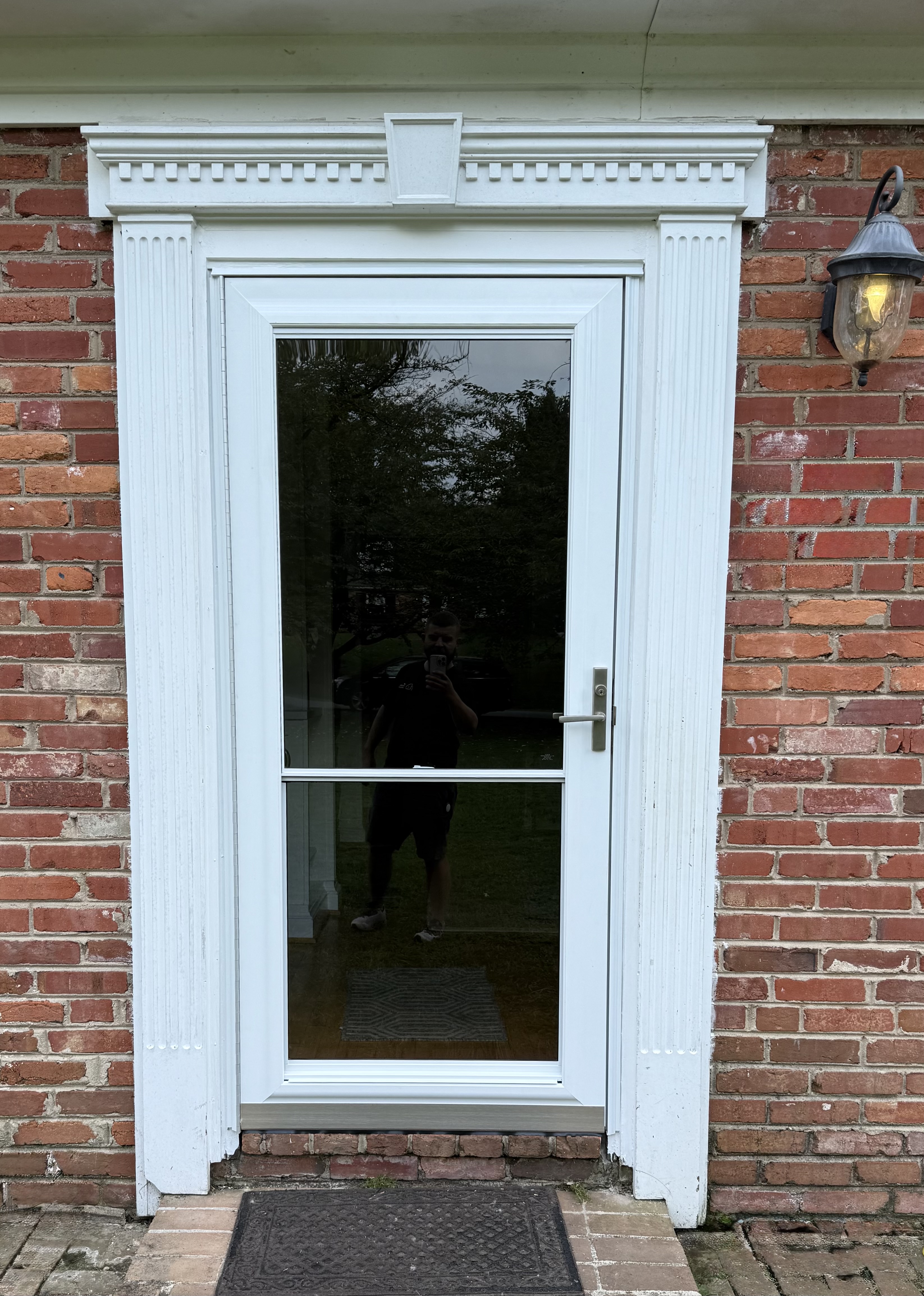 Full-View Storm Door Installation after 0 photo.