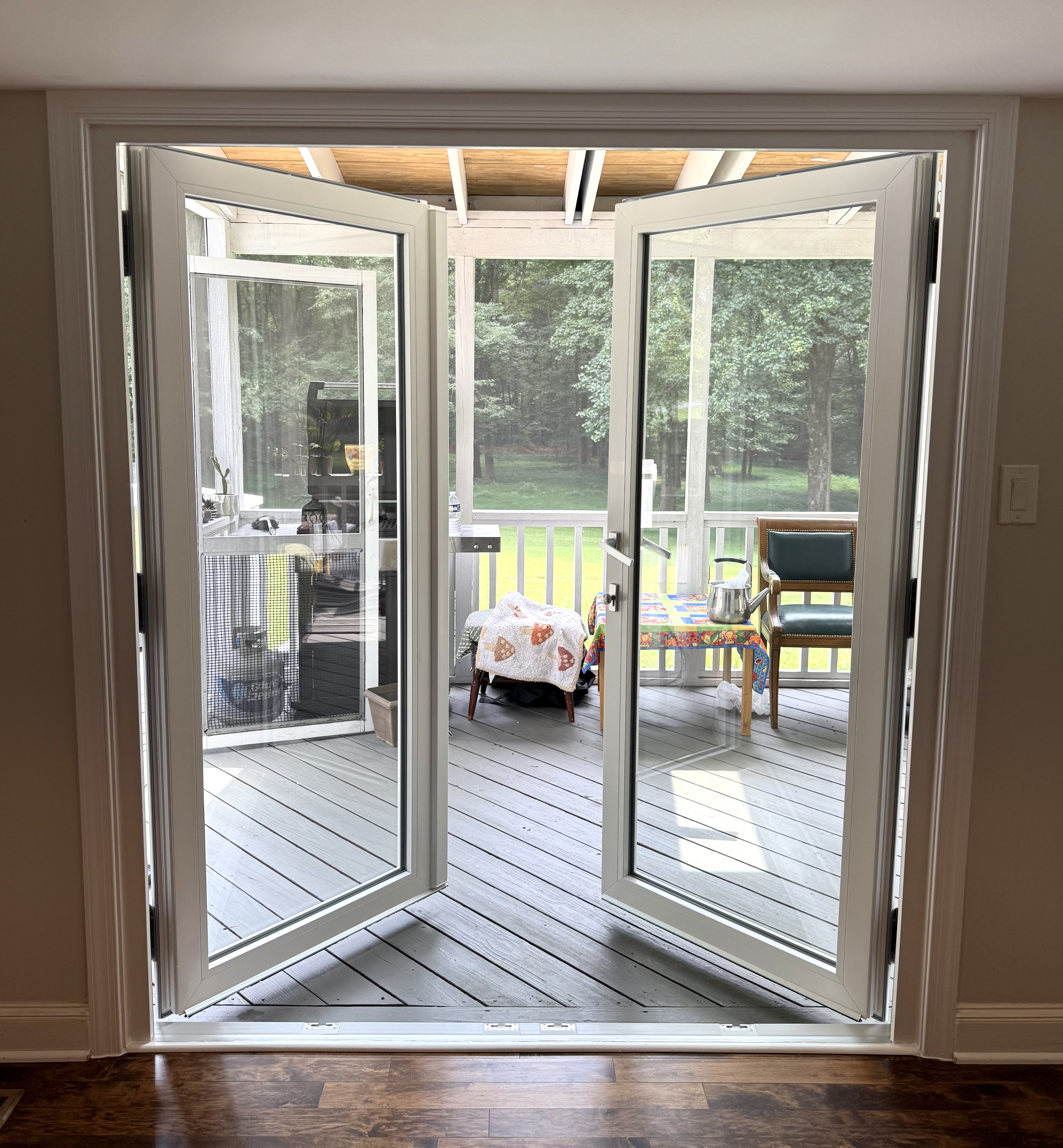 Sliding Door upgrade to Oknoplast Balcony Door after 0 photo.