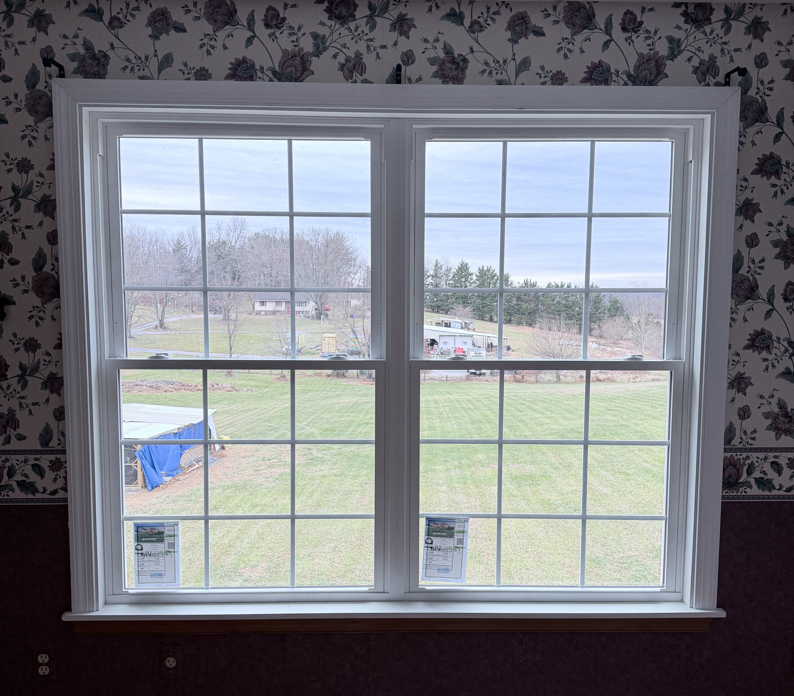 ProVia Double-Hung Window Installation project photo.