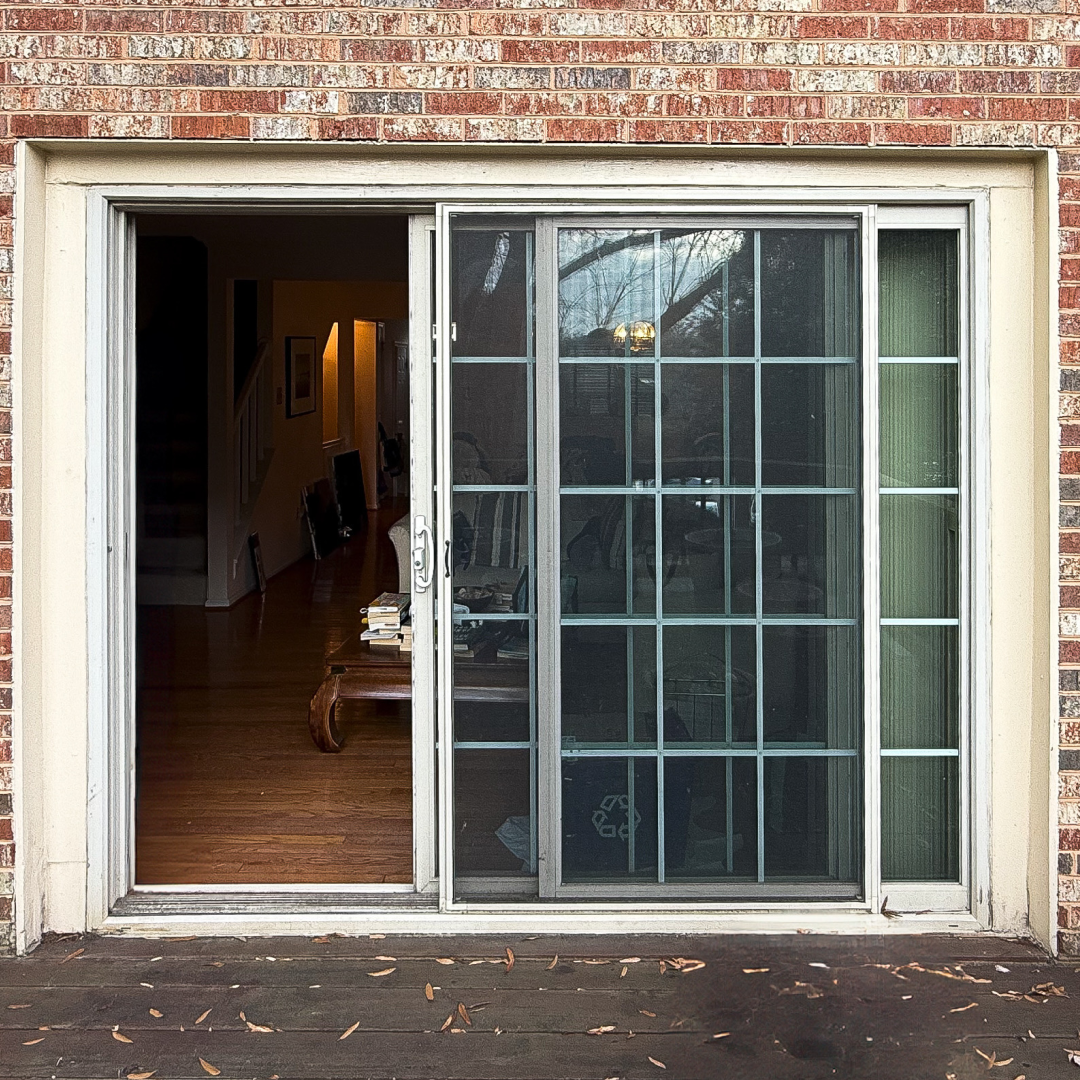 Sliding Door Replacement before 0 photo.