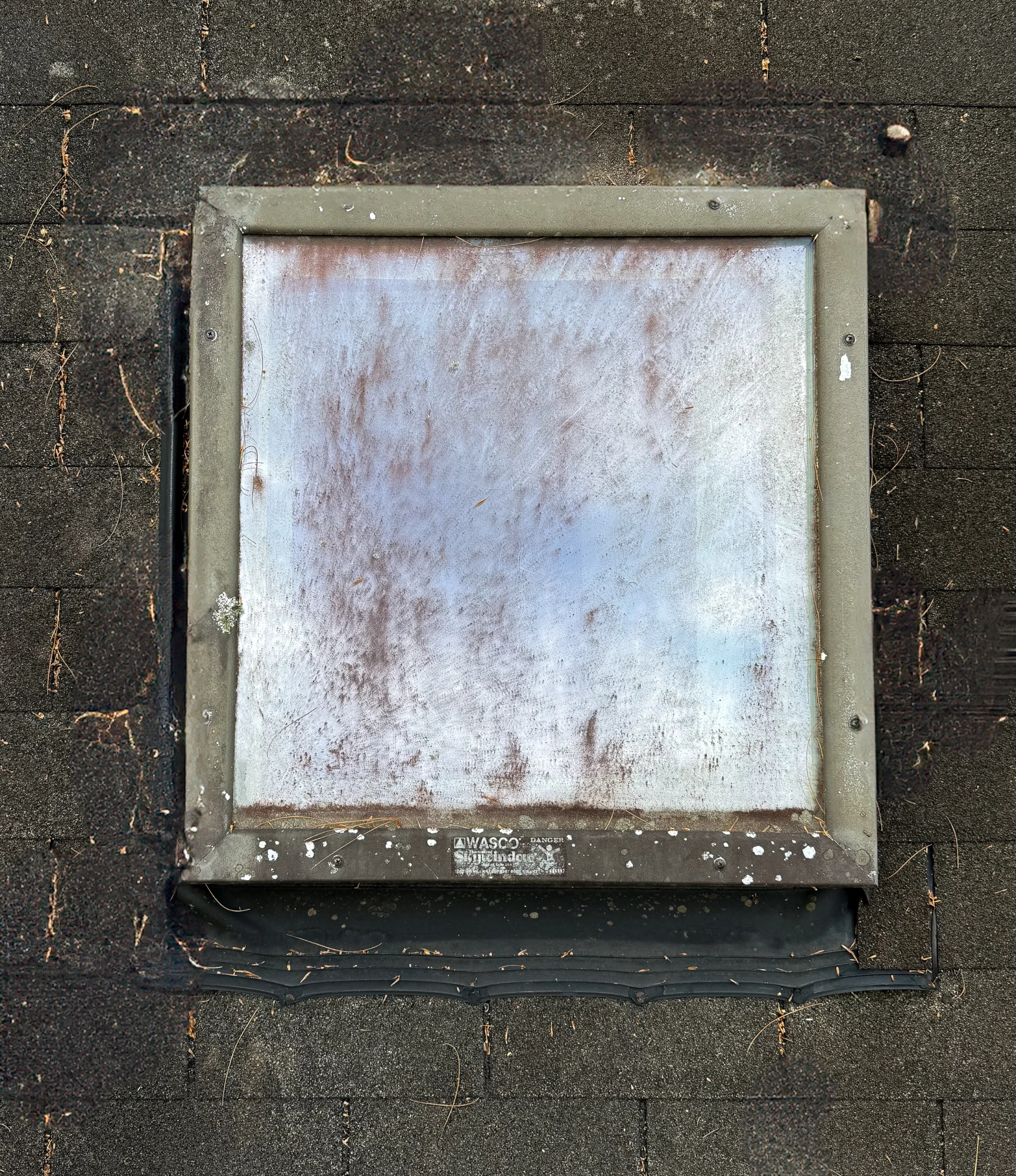 Glass Replacement (skylight) before 0 photo.