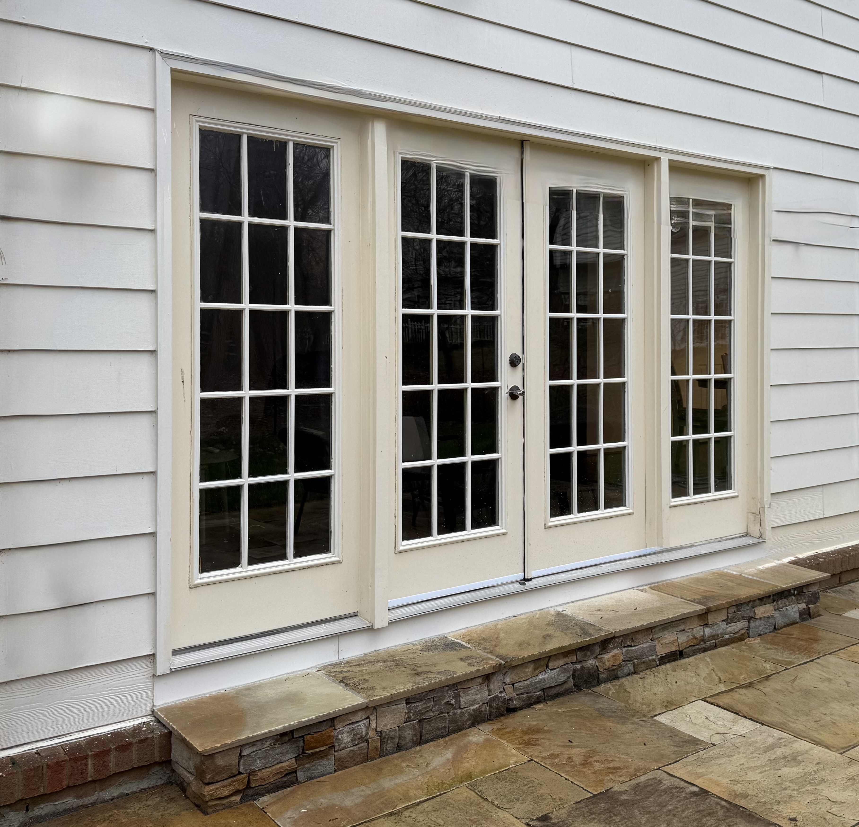 European OKNOPLAST Aluminum Sliding Patio Door before 0 photo.