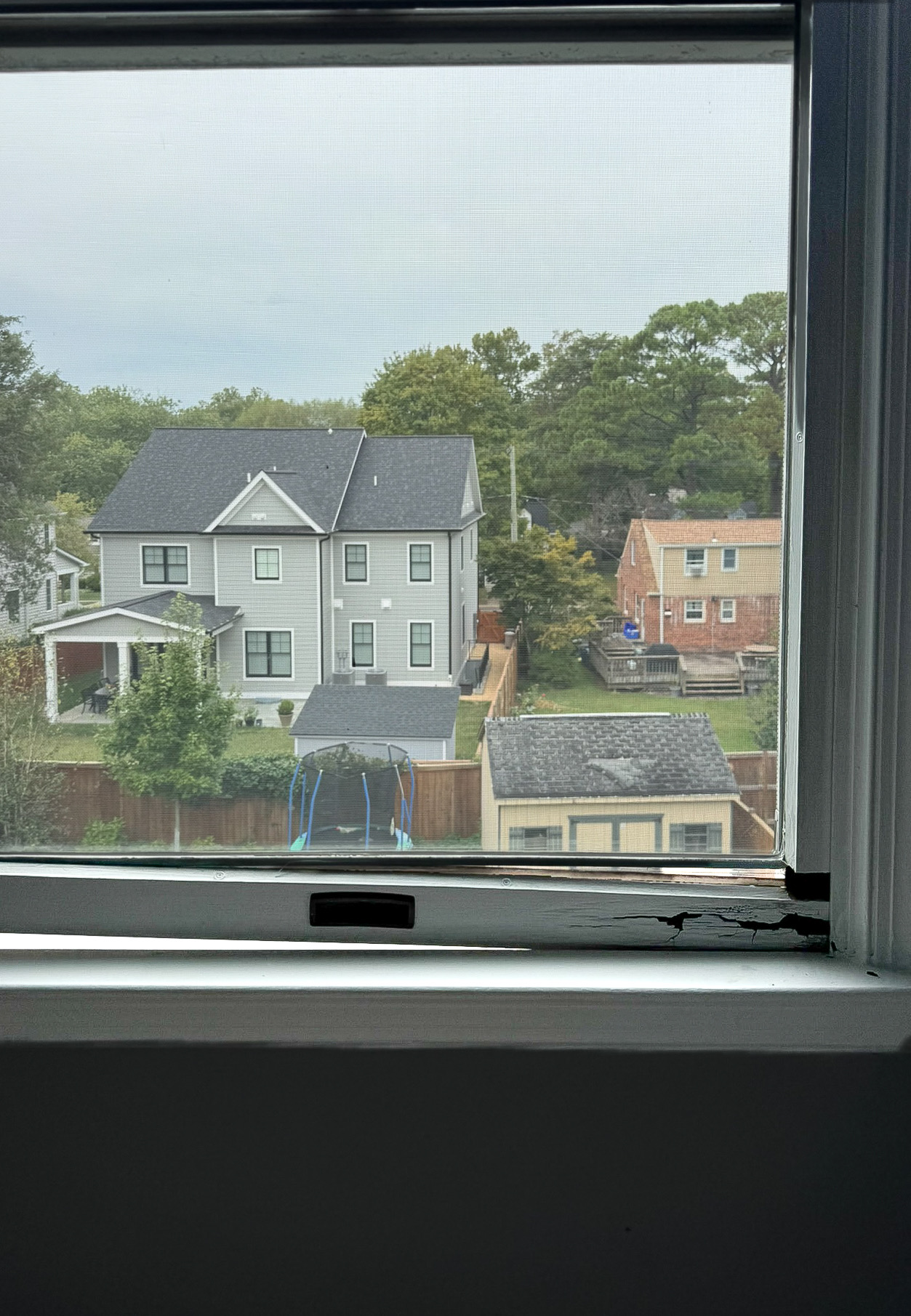 Rotted Window Sash Replacement before 0 photo.