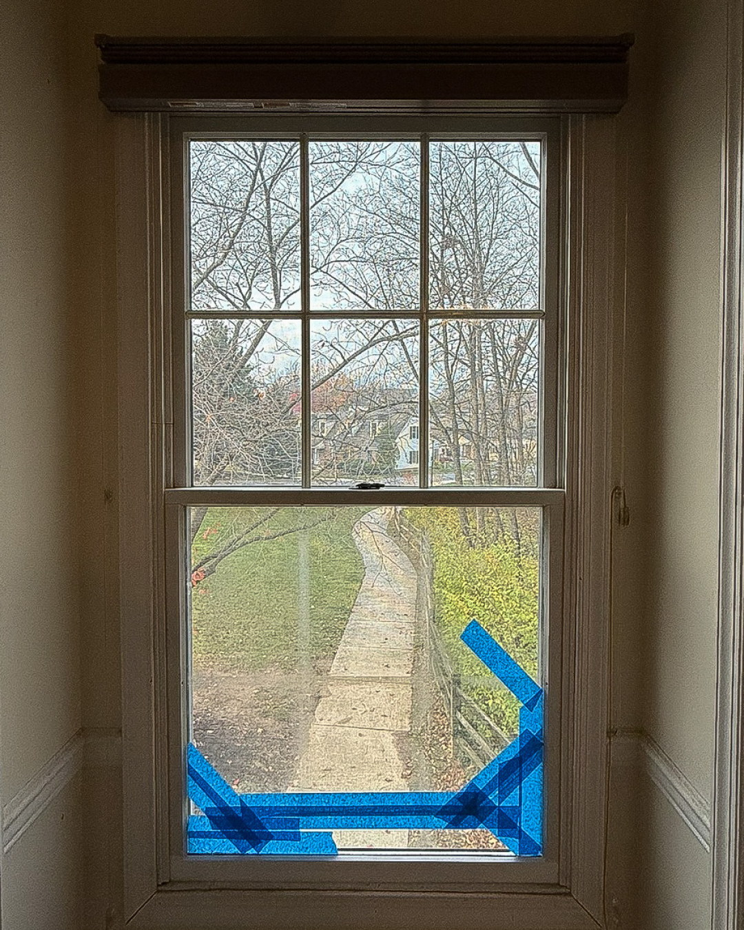 Double-Hung Window Replacement before 0 photo.