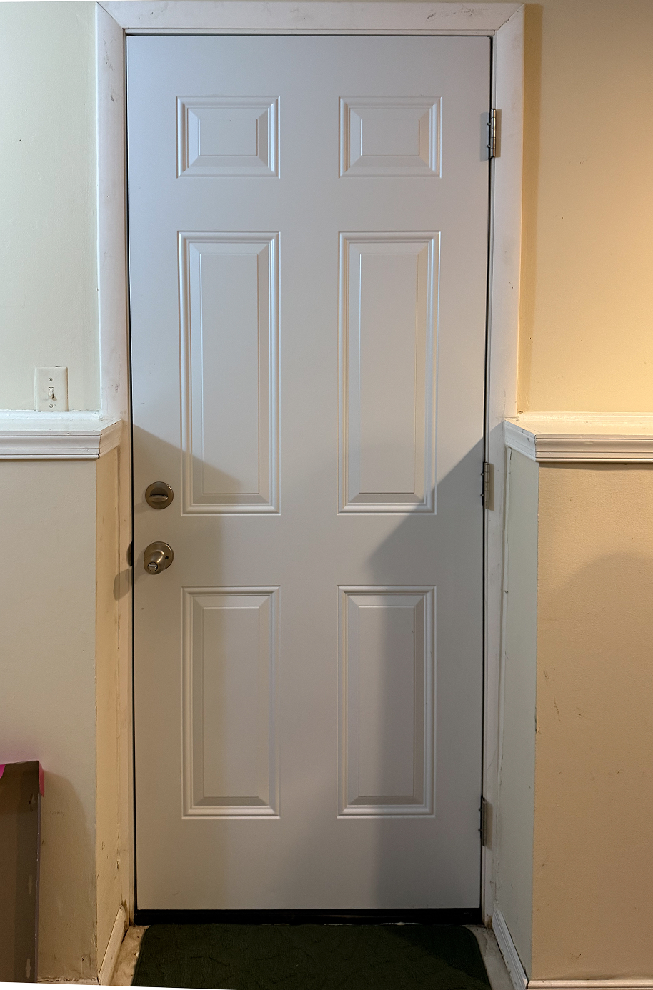 Pet Door Installation before 0 photo.