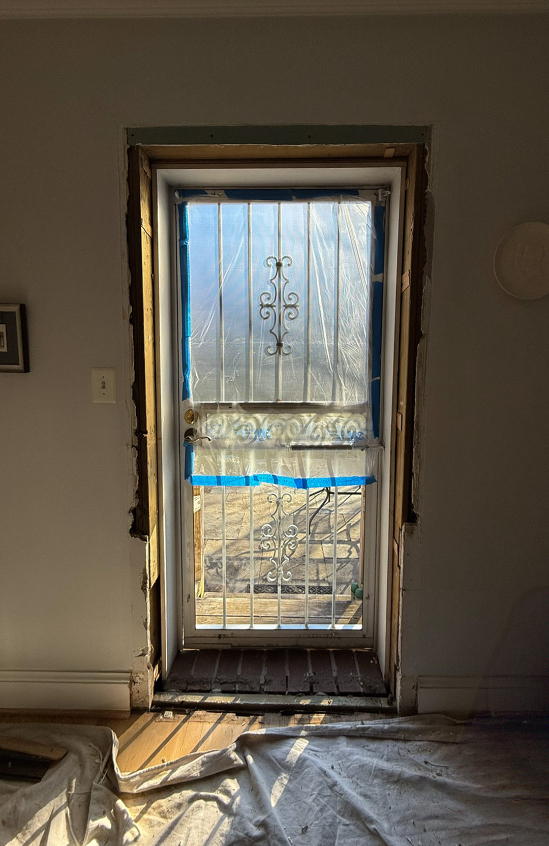 Door Installation before 0 photo.