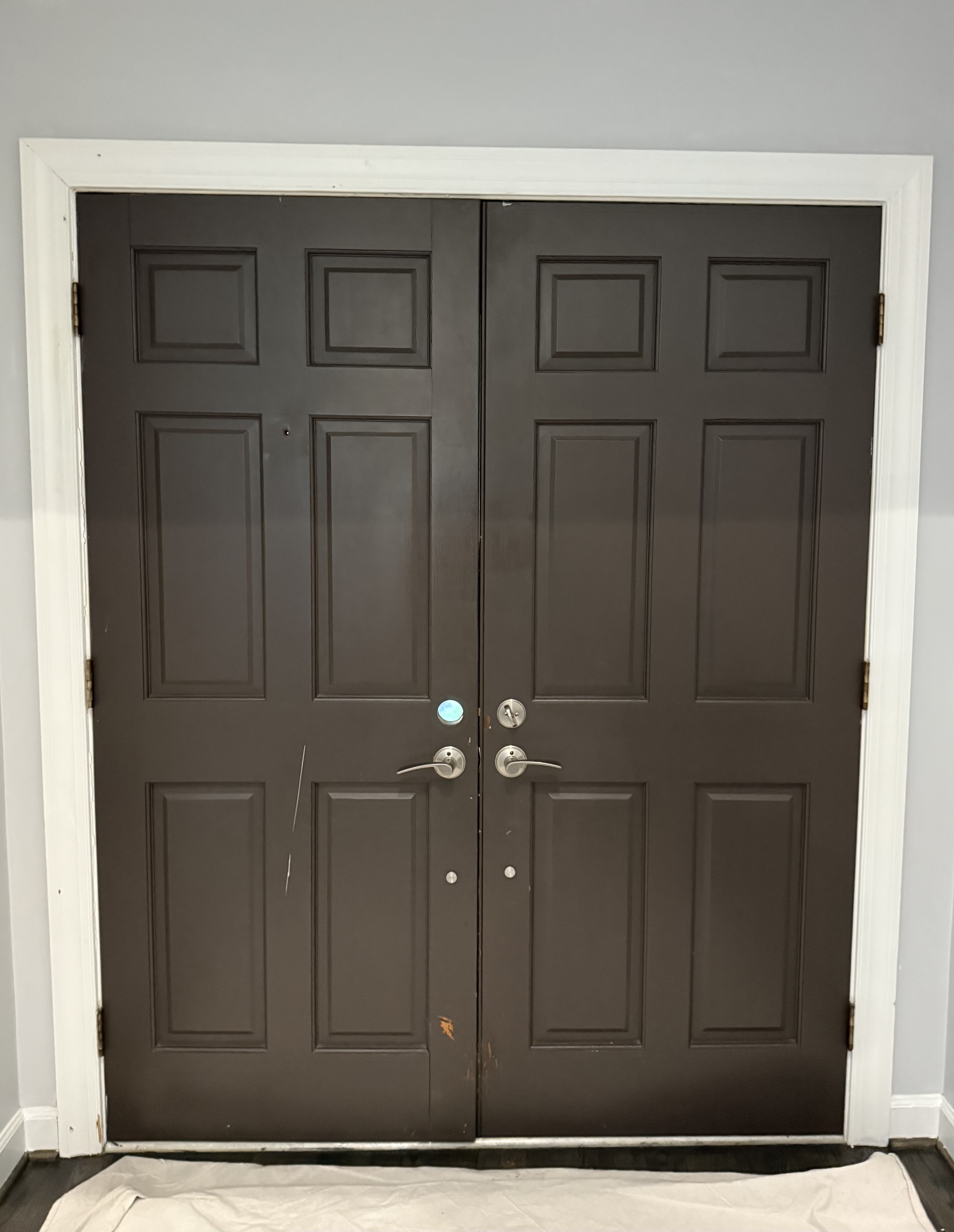 Luxury Entry Door Transformation project photo.