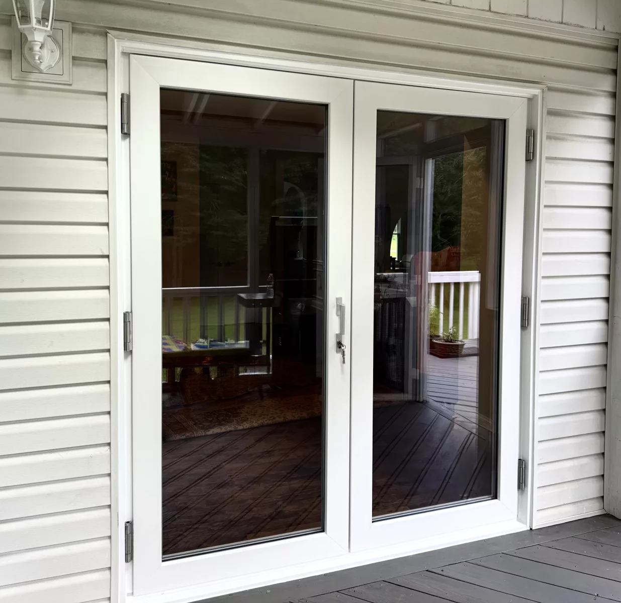Sliding Door upgrade to Oknoplast Balcony Door project main photo.